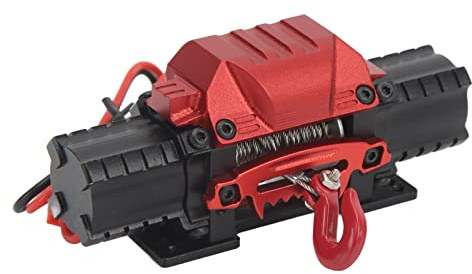 GLOGLOW Falco auto RC durevole in lega di alluminio con doppio motore e prestazioni superiori per gli appassionati di Hsp, e (nero)