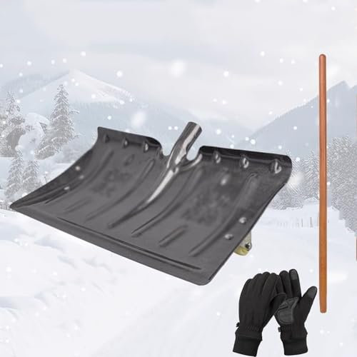 Snow Shovel, Children's Snow Shovel Winter Snow Shovel Tool, Snow Shovel, Outdoor Snow Shovel, Mobile Sled Shovel, Extra Large Shovel, Snow Clearing Board(70cm+1.2m wooden handle)