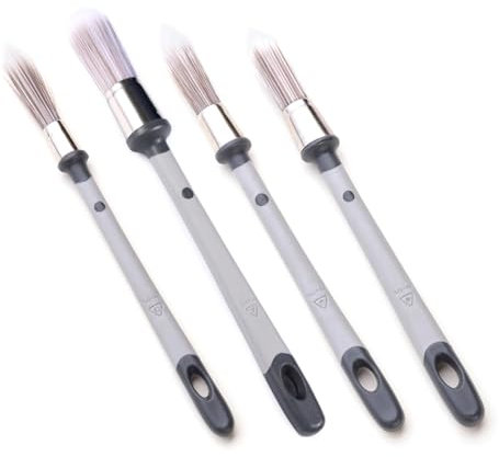 Malerpinsel 4 Pack Pinsel in verschiedenen Größen für alle Latex- und Ölfarben & Flecken Heimwerker