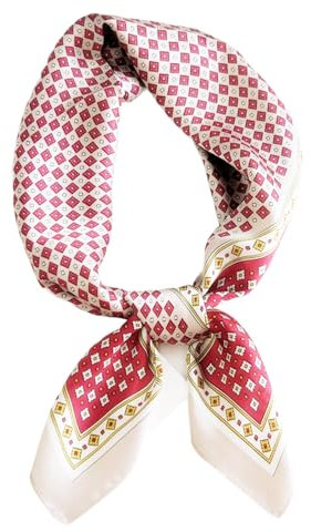 Bliceon Quadratischer Seidenschal für Herren und Damen, leicht, modisch, Halstuch, Bandana für Freizeit und formelle Kleidung, stilvolle Geschenke für Männer und Frauen, vielseitiges Accessoire für