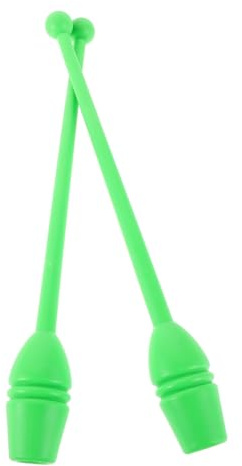balacoo Portable Gymnastic Stick Pair 35cm Plastic for Adults Children
