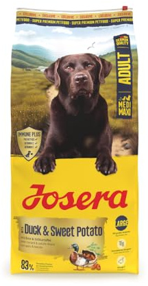 Josera Adult Duck & Sweet Potato 12,5 kg torrfoder för hundar