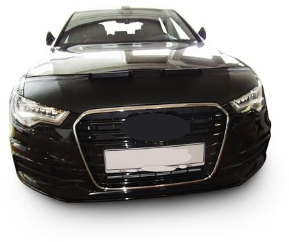 AB-00306 AUTO BRA kompatibel mit AUDI A6 C7 Bj. 2011-2018 Haubenbra Steinschlagschutz Tuning Bonnet Bra