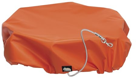 Weaver Arborist Vinyl Bucket Cover with Bungee Strap, Fits Standard One or Two Man Buckets, Debris Protection Cover, Bucket Truck Accessories, 18oz