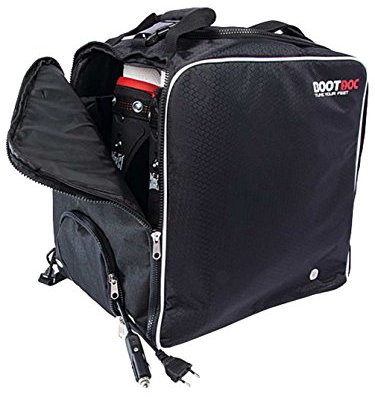 Bootdoc beheizte Ski Tasche schwarz