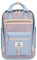 SEVENTEEN LONDON - Mochila 'Wimbledon' moderna, sencilla y unisex con un acabado azul y lila en el estilo de una mochila escandinava, perfecta para una computadora portátil de hasta 13