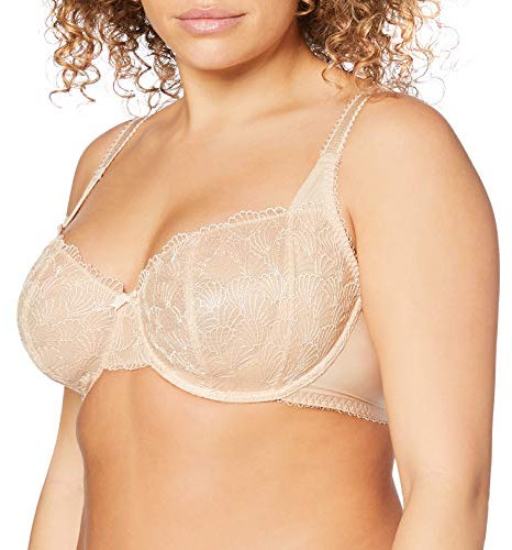 Charnos Women's Ophelia Balconette Bra, Cashmere, 34FF