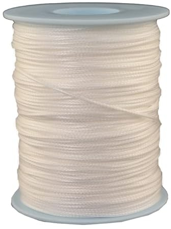 Dyneema Corde tressée en Dyneema Blanc 195 daN Diamètre 1 mm 100 m