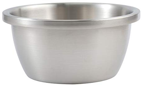 Yardwe Bac À Légumes Rond en INOX 304 (18Cm)