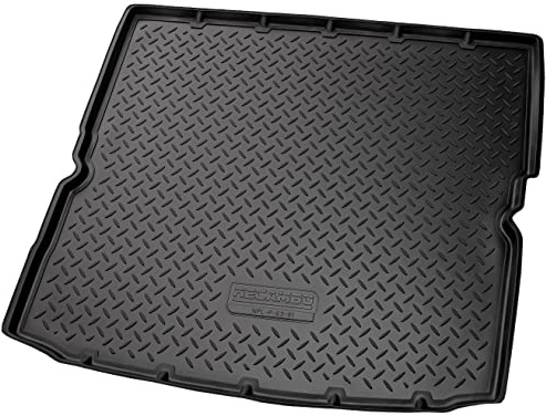 Recambo Gummi Kofferraumwanne Premium passend für Opel Zafira B | 5-7 Sitze | BJ 2005-2014 | passgenau mit Rand