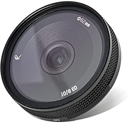 AstrHori 10mm F8 II Ultra Wide Angle Fisheye APS-C Manual Prime Lens with Starburst Effect & Filter Slot Compatible with Nikon Z-Mount Mirrorless Camera Z50,ZFC(Black)