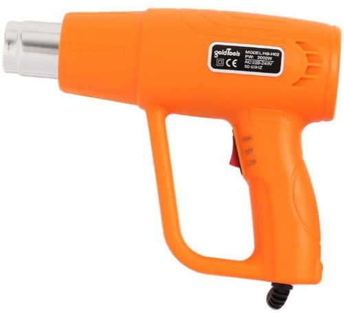 OISE ART STORE Trade Shop - Pistola Termica Sverniciatore Ad Aria Calda 2000w Termosoffiatore Hb-h02