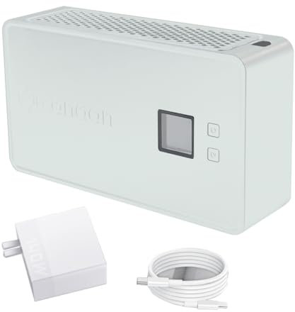 Canaan Avalon Nano 3 BTC Miner Bitcoin 140W Home Super Asic Máquina Silenciosa Con Fuente de Alimentación (Blanco)
