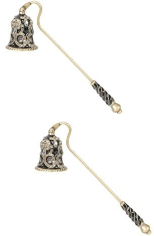 STOBAZA 2stücke Candle Wick Snuffer Eleganter Dochtlöscher Für Kerzen Für Aromatherapie Teelichter Und Hochzeiten Perfektes Für Kerzenliebhaber
