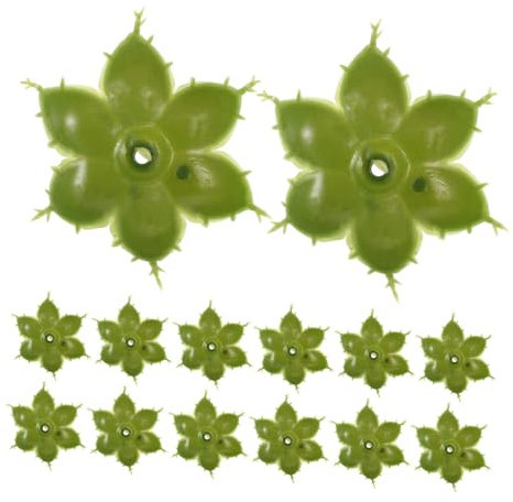 Cabilock 100stücke Künstliche Blütenkelche Blumenbasis Für DIY-Rosen Künstliche Blumenkelche Zum Basteln Für Hochzeiten Und Heimdekorationen