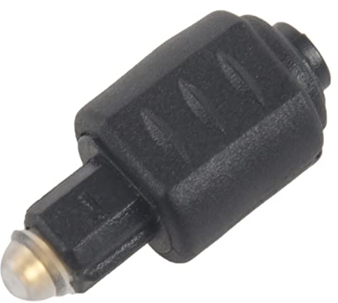 Asyduey Mini Optische Digitaler Audio Adapter 3,5 mm Aufnahme Verstärker Toslink Stecker