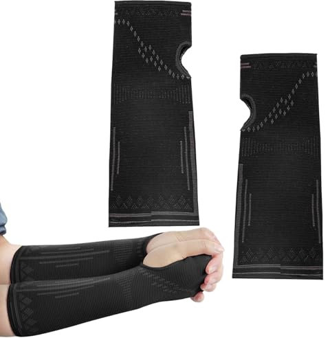Volleyball Armschoner, Unterarm Bandage, Arm Sleeve Gaming, Damen Herren Sport Handgelenk Unterstützung, Optimale Unterstützung und Komfort bei jedem Spiel