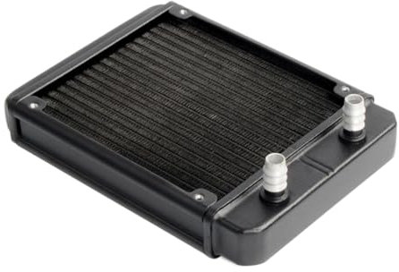 divuukyi Computer-Kühler SRL120F10 für Kühlkörper, Flüssigkeitswärmetauscher, Kühler mit 18 Röhren