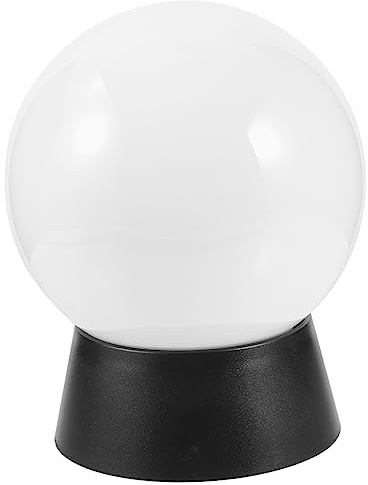 BESPORTBLE Led Outdoor Wall Light Round Ball Sconce Garden Decorative Lamp Striped Globe Wall Light 200mm E27 Socket for Yard Pathway Lighting