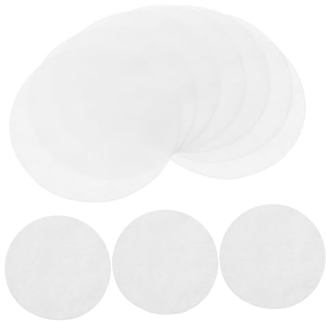 200 Pièces Lingettes Démaquillantes Rondes Blanches en Non-tissé | Format 100 Pièces par Sachet, Usage Salons et Soins, Texture Douce et Absorbante