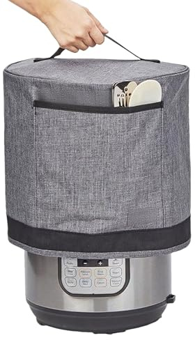 Air Fryer Cover for Kitchen Countertop - Electric Protective Cover | Dust-free Thick Device with Carrying Handle and Pockets for Kitchen Appliances Fryer House