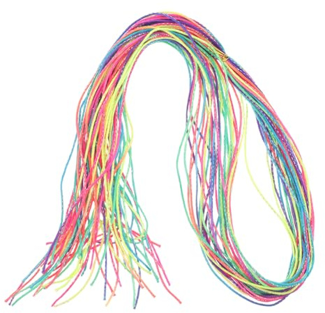 GALPADA 120stücke Bunte Haarbänder für Zöpfe Farbige Haarspangen zum Flechten Haargummis mit Farbverlauf Flechtaccessoires für Mädchen und Frauen