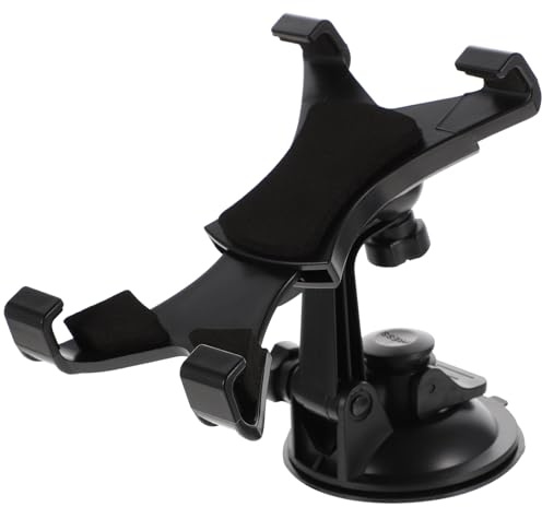 Kisangel Soporte de Ventosa para Tableta 7-10 Pulgadas Soporte de Navegación para Coche Portátil Montura Ajustable para Tabletas Base Estable Accesorio Electrónico para Uso en Vehículo