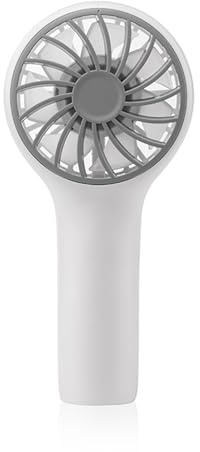 Ventilador recargable USB de 3 velocidades para uso en interiores y exteriores, escritorio pequeño