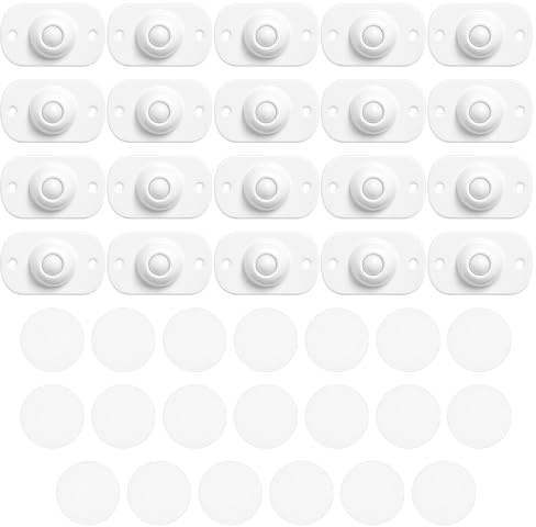 Lot de 20 roulettes sphériques autocollantes pour meubles - Pour petits appareils de cuisine - Pour machine à café - Roulettes pivotantes à 360° - Accessoires pour appareils de cuisine, machine à café