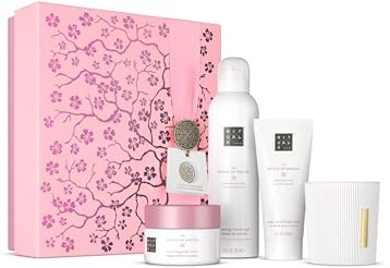 RITUALS The Ritual of Sakura Cofre de Regalo, Flor de Cerezo, Medium | Cofre de regalo de lujo, esenciales baño y cuerpo, listo para regalar