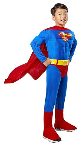 Superman – Deluxe Muscle Chest – barndräkt – småbarn – 94 cm halloween