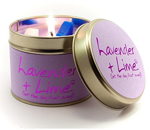 Lily Flame Lavender And Lime Candle Tin