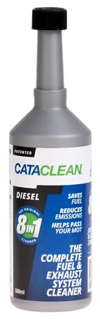 Cataclean Diesel Fuel & Exhaust System Cleaner 500ml | Fuel Additive, DPF & Catalytic Converter Cleaner, Valve & Injector Cleaner, Pre MOT Emissions Reducer, Engine Performance