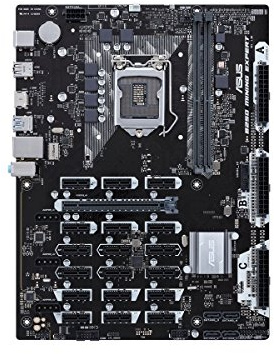 ASUS B250 Mining Expert LGA1151 Carte mère ATX DDR4 HDMI B250 pour minage de Crypto-Monnaie (BTC) avec 19 emplacements PCIe et USB 3.1 Gen1