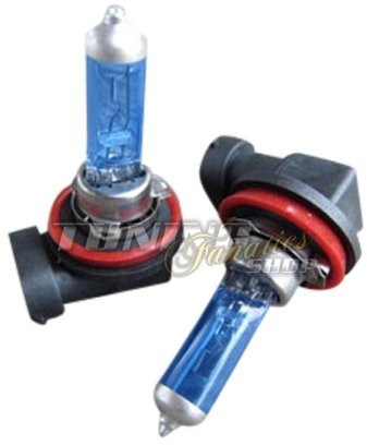 2 x H11 Xenon Optik Look Cool Birnen Lampen 55W EISKALT 6000k Set Blue Canbus