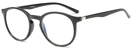 Suertree Blått filter datorläsglasögon, 1 st blåljusblockerande glasögon, anti-blåljusglasögon, spelglasögon, visionvård, bländningsläsare för PC laptop-spelare JH250