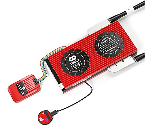 DALY BMS 1 A Parallelpakete Ausgleichsmodul mit Smart BMS 4S 12 V 250 A mit UART RS485 CAN Bluetooth-Dongle Parameter Echtzeitüberwachung für bewertete 3,2 V Lithium-Batterie und Schiffsboote