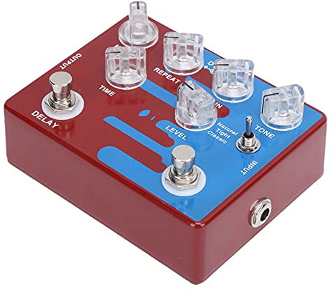 Gitarrenpedal, Multi-Effekt-Gitarrenpedal CP-68 DC9V Distortion Delay Gitarreneffektpedal Multi-Effektpedal E-Gitarre Zubehör für E-Gitarre