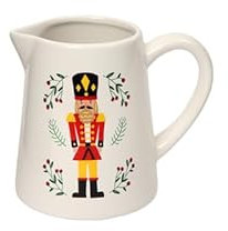 Dexam Nussknacker Milchkännchen, Weiß, 380 ml, Keramik, Alte Welt
