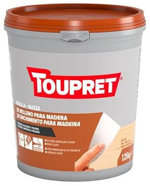 Toupret - TOUPRET MASILLA RELLENO MADERA ROBLE CLARO 1,25 KG