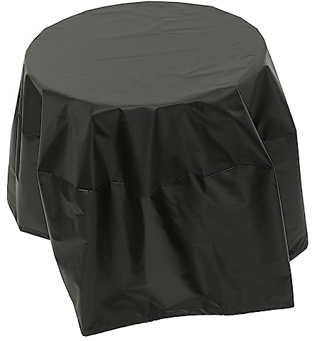 ifundom Cubierta Protectora para Parrilla De Jardín para Exterior, Funda Redonda Ajustable para Barbacoa, Cubierta contra Lluvia y Rayos UV, Protección Completa para Barbacoa Al Aire Libre