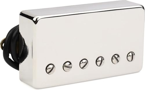 DiMarzio DP500FN Super PAF® Ceramic – High-Output Humbucker für E-Gitarre – Vintage PAF® Look, Bridge Pickup, F-Spaced, Nickel