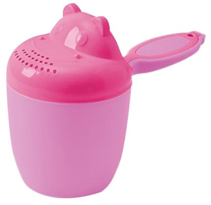 Luieonm Baby-Badebecher, Kleinkind-Spülbecher, verdickter Cartoon-Ausgießer für Haarwäsche, Kinder-Badewanne, Mädchen, Kopfdusche, Reinigung, Gartenarbeit