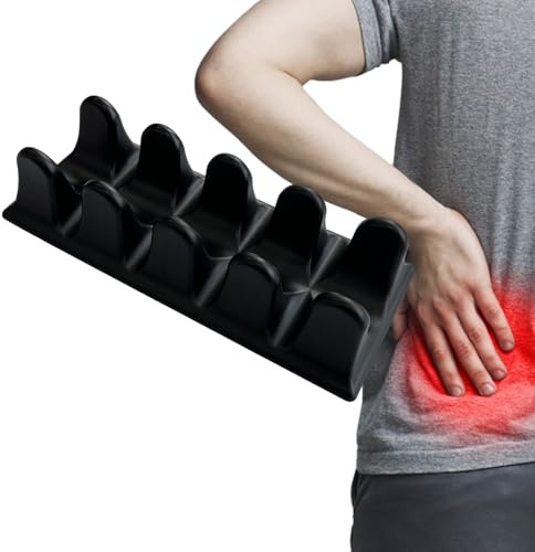 Masajeador de tejidos profundos, masajeador de espalda y columna vertebral | Dispositivo de masaje de celulitis de gatillo para automasaje | Manual, más preciso para toda la espalda,