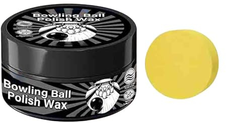 Bowlingklot Rengöringsvax 100g med långvarig effekt och medföljande | Glansreparationspasta för bowlingklot För Vuxna Män Kvinnor Nybörjare Spelare Träning Bowlingklubbar