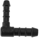 WamSter L Schlauchverbinder 90 grad Winkel -Stück Pipe Connector 8 mm 6 mm Durchmesser