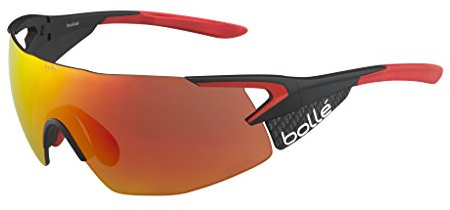 Bollé 5th Element Pro Sunglasses Matte Carbone/Red Fire Oleo, 12069