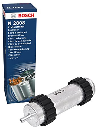 Filtro Diesel per Auto Bosch N2808 - Separa le particelle e l'acqua dal carburante, protegge il sistema di iniezione