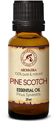 Kiefernnadel Öl 20ml - Pinus Sylvestris - Austria - Reines & Natürliches Kiefernnadelöl - Frischer Nadelduft - Kieferöl für Wellness - Aromatherapie - Diffuser - Duftlampe - Weihnachtsbaumduft