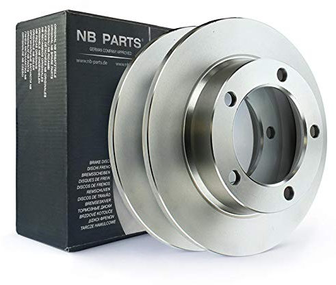 NB PARTS 2x Bremsscheibe vorne 272mm voll passend für Lada Niva 2121 1600 1700 1900 2123 1.7